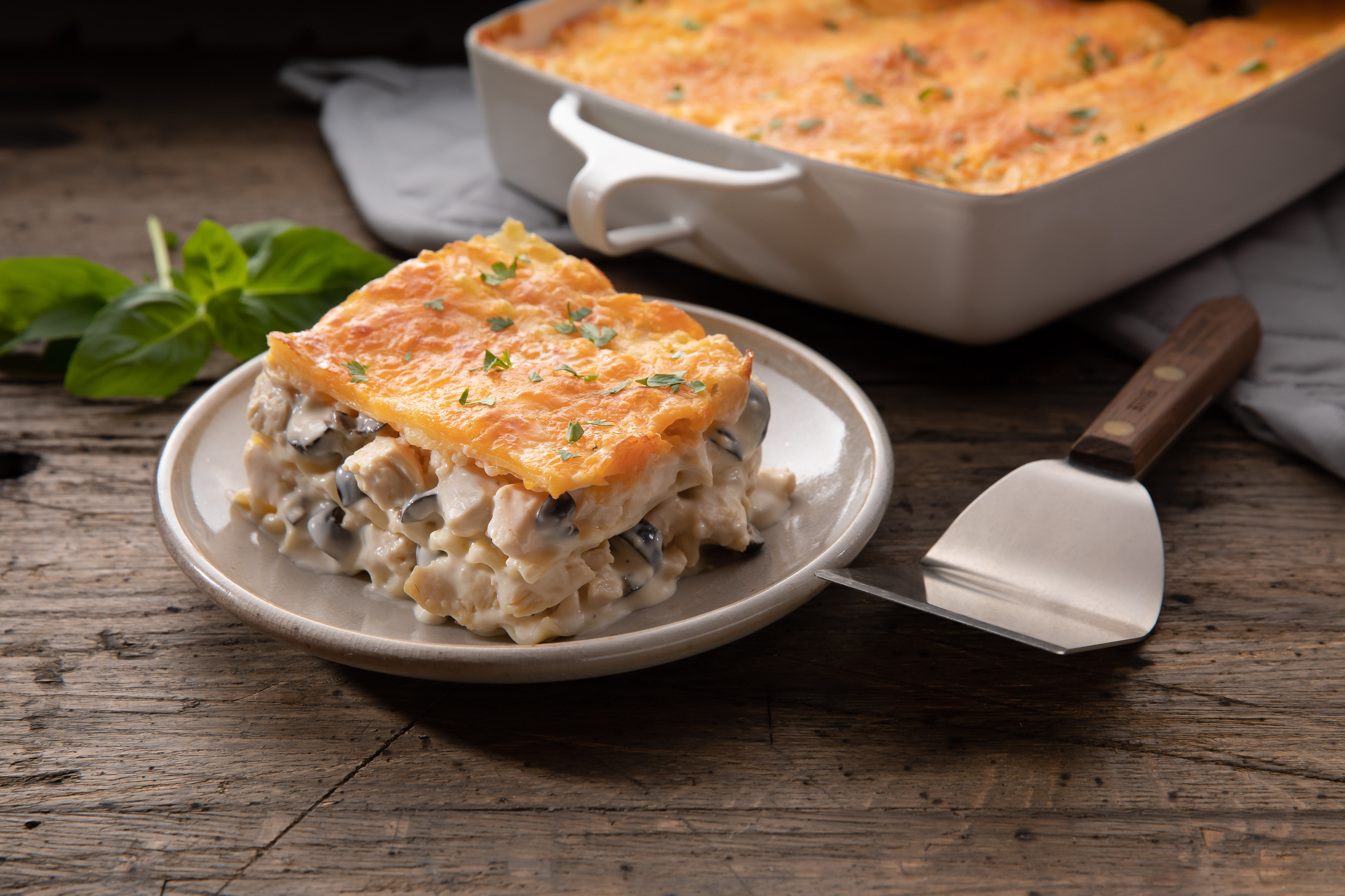 Easy Chicken Lasagna