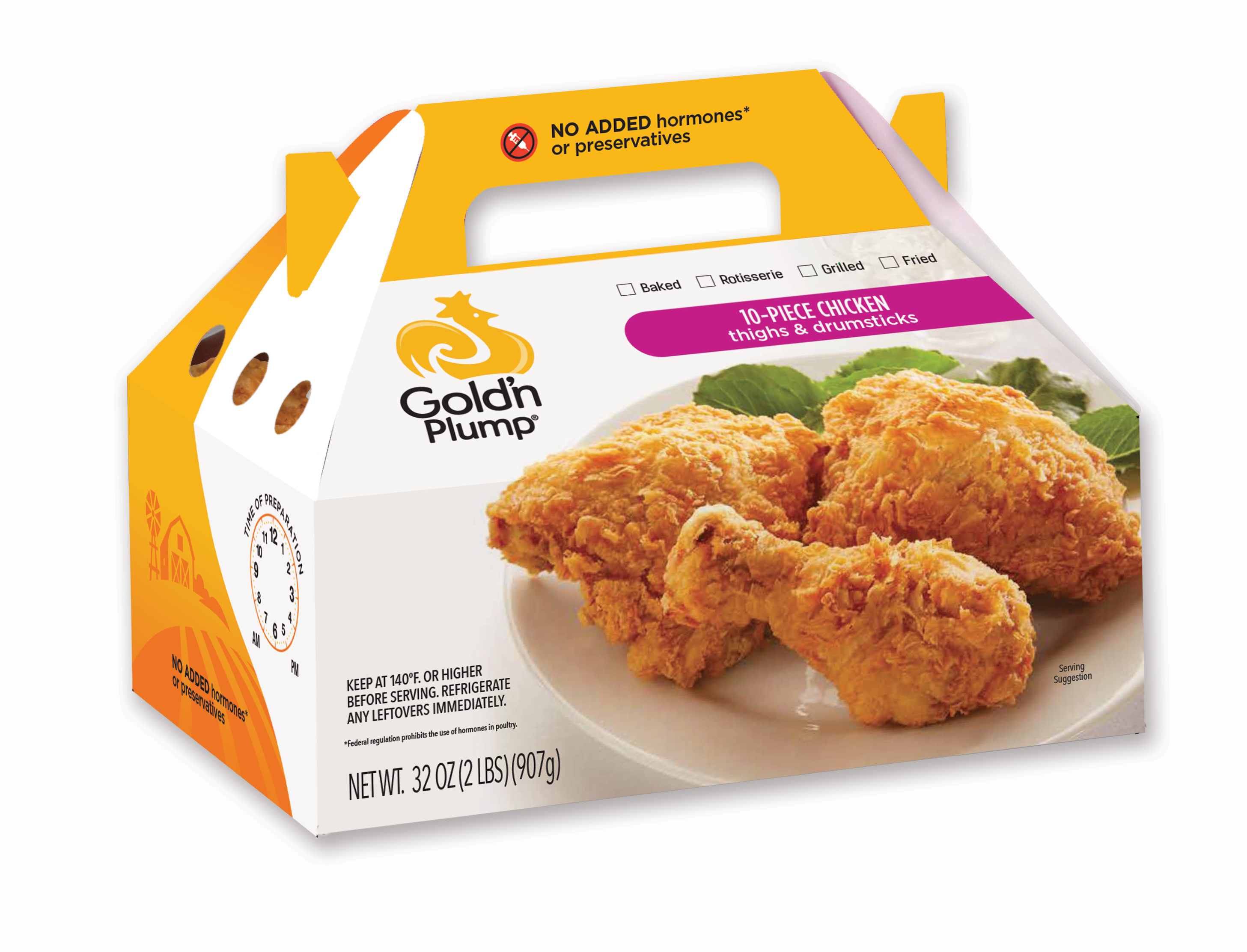 Deli 10 Piece Chicken Dark Deli 10 Piece Chicken Dark