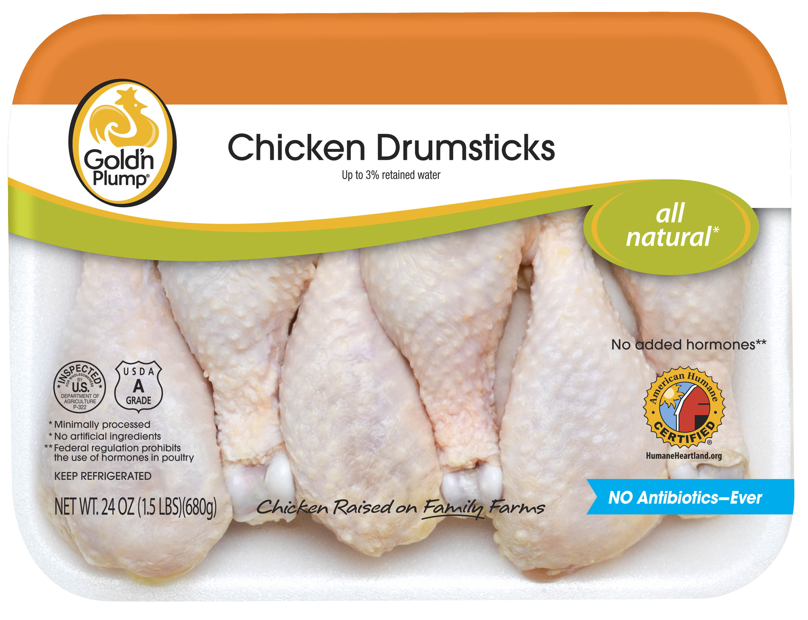 Chicken Drumsticks Gold'n Plump