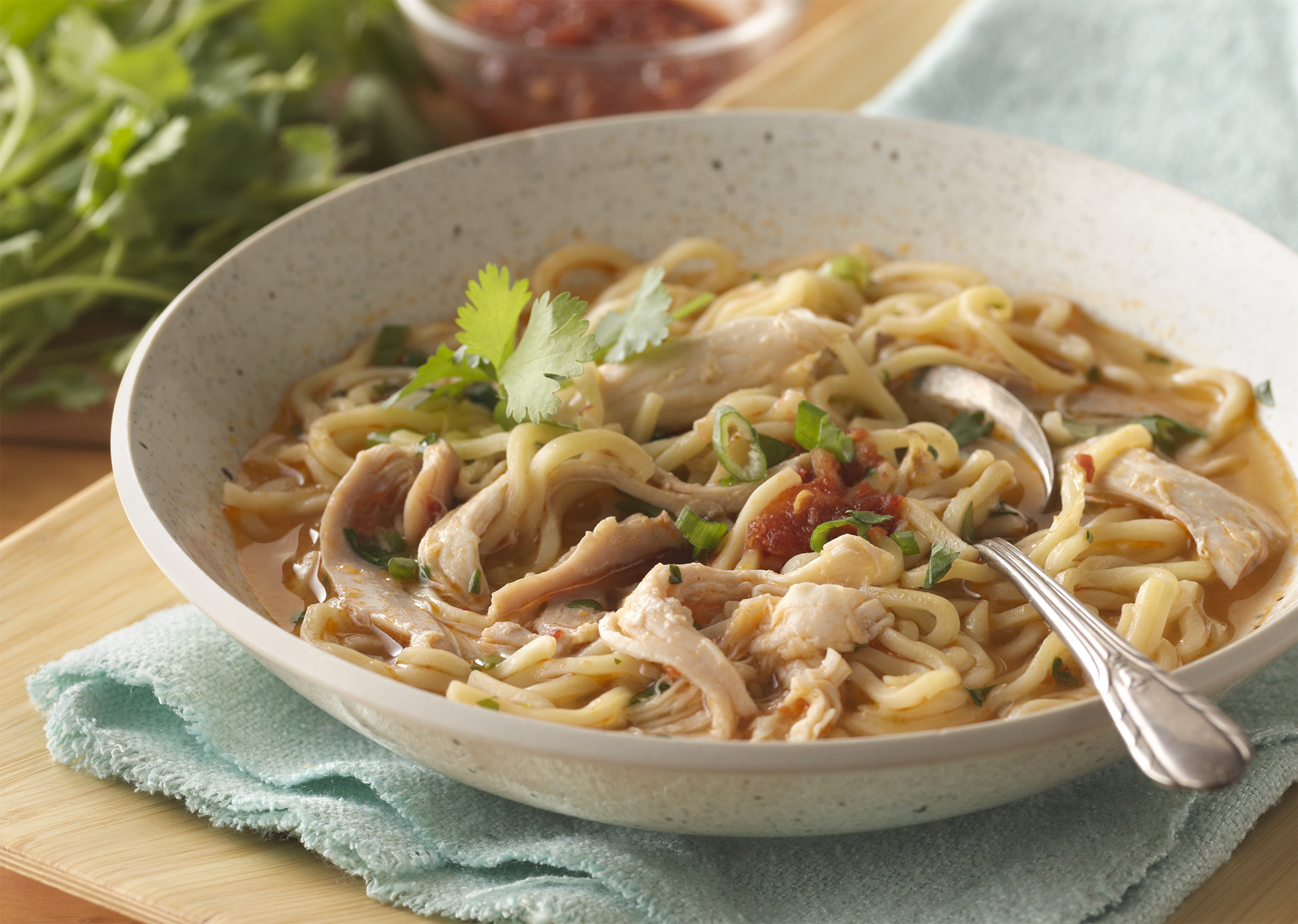 Thai Chicken Noodle Bowl