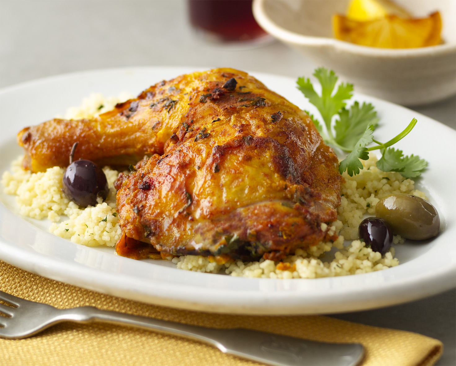 Moroccan Chicken with Olives  Gold'n Plump