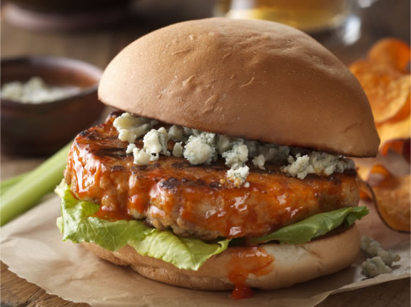 Buffalo Chicken Burger